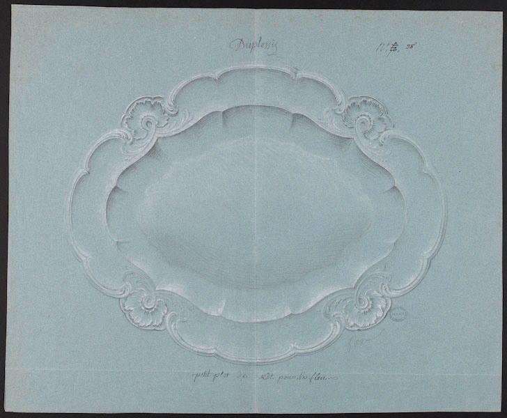 Plat, Jean-Claude Duplessis, 3e quart 18e siècle
