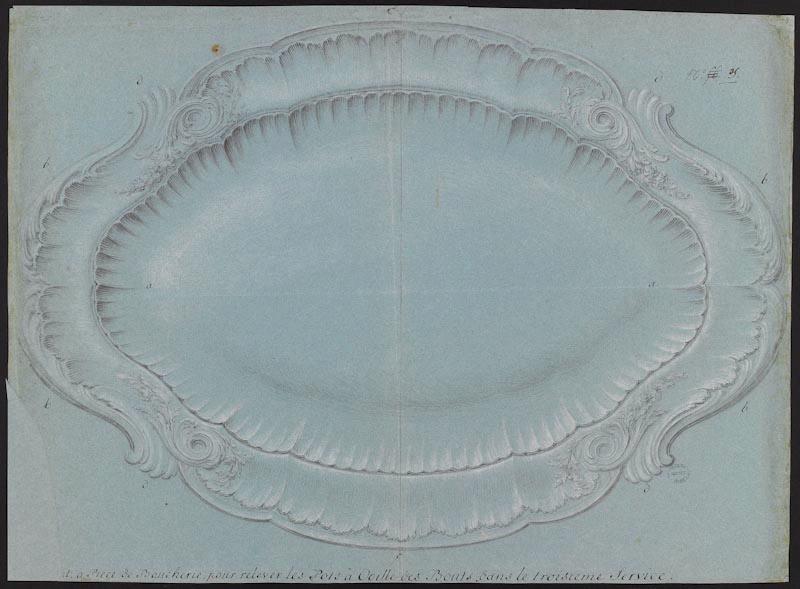 Plat, Jean-Claude Duplessis, 3e quart 18e siècle