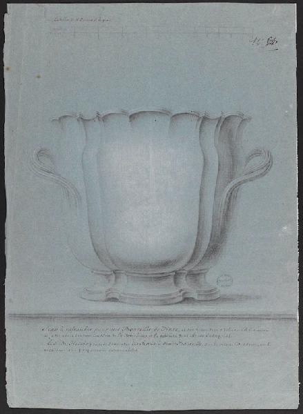 Seau à bouteille Duplessis ; Seau à bouteille du Roy, Jean-Claude Duplessis, 1752