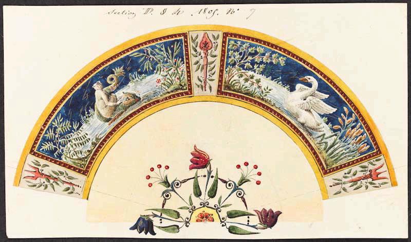 Eléments décoratifs [Soucoupe], Alexandre Théodore Brongniart, 1805