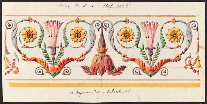 Eléments décoratifs [Tasse], Alexandre Théodore Brongniart, 1805