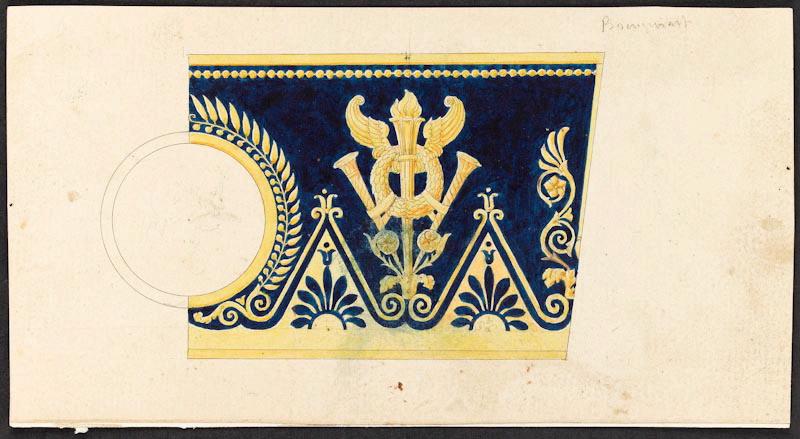 Eléments décoratifs [Tasse], Alexandre Théodore Brongniart, 1er quart 19e siècle