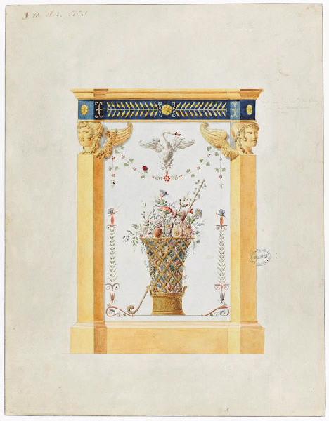Autel du surtout du service Olympique, Alexandre Théodore Brongniart, 1802