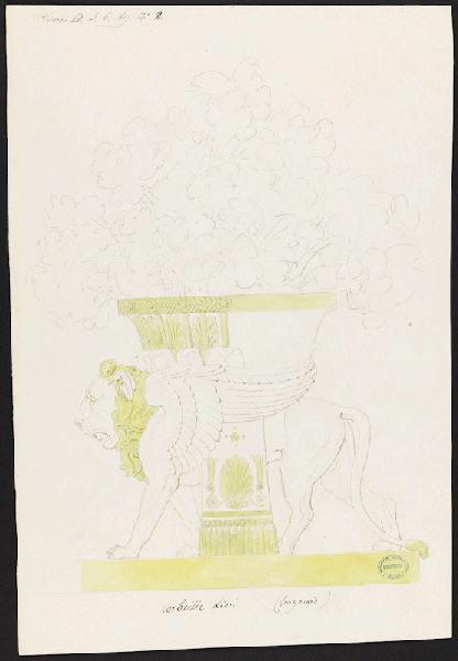 Corbeille, Alexandre Fragonard, 1er quart 19e siècle