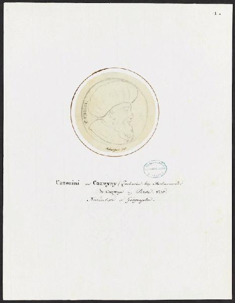 Portrait [Cazouini], Jean François Robert, 19e siècle