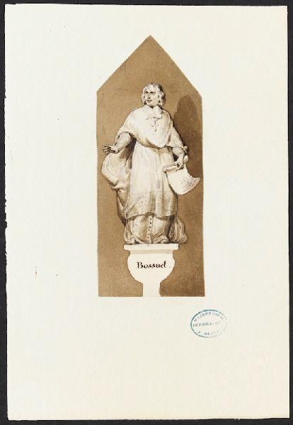 Portrait [Bossuet], Charles Emile Wattier, 1ère moitié 19e siècle
