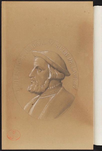 Portrait [Guillaume Du Bellay], Jean Alaux, 1ère moitié 19e siècle