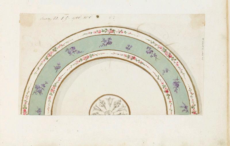 Assiette, Manufacture de Sèvres, 18e siècle