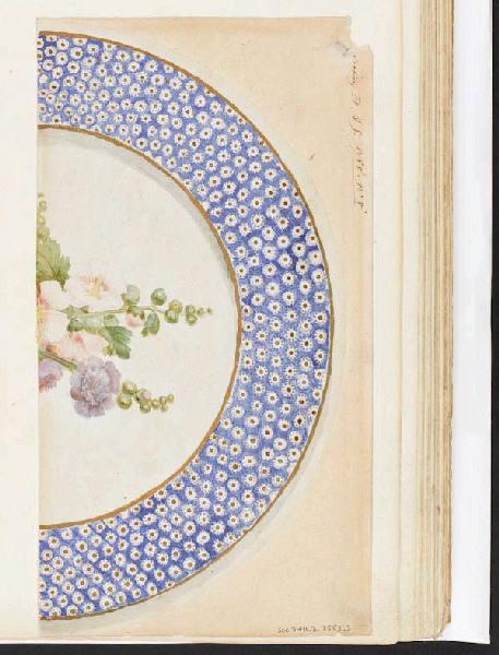 Assiette, Manufacture de Sèvres, 18e siècle