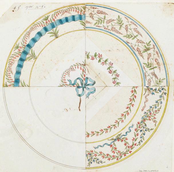 Assiette, Manufacture de Sèvres, 18e siècle