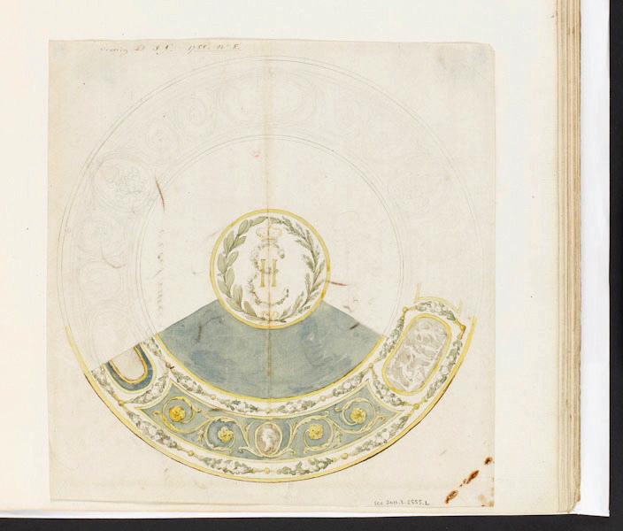 Assiette, Manufacture de Sèvres, 18e siècle