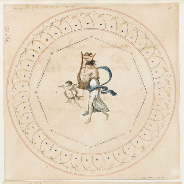 Assiette, Jean Jacques Lagrenée, 18e siècle