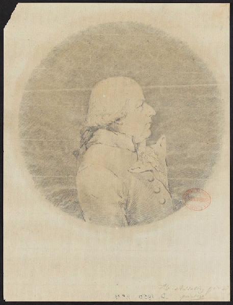 Portrait [Charles Eloi Asselin, peintre] ([1765 - 1804]), Manufacture de Sèvres, 18e siècle