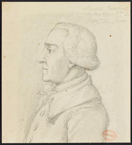 Portrait [Marmet] (François Marmet, (1753 - 1771), contrôleur de la Manufacture de Sèvres), Manufacture de Sèvres, 18e siècle