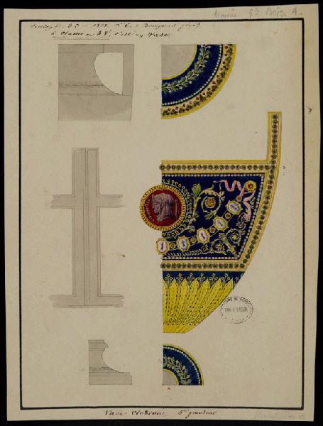 Vase Clodion 5ème grandeur, Alexandre Théodore Brongniart, 1801