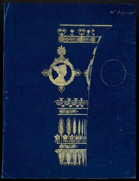 Eléments décoratifs [Vase], Alexandre Fragonard, 1er quart 19e siècle