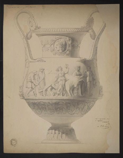 Vase, Jean-Baptiste Jules Klagmann, 1847