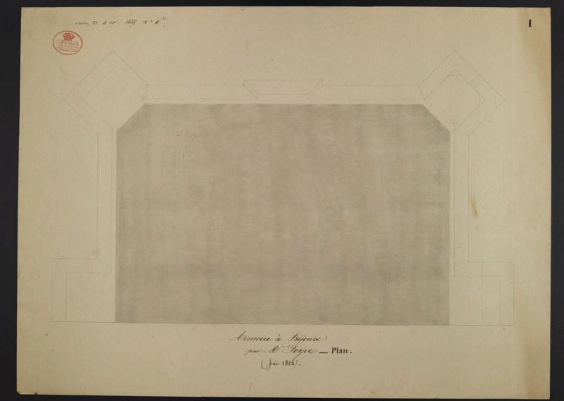 Armoire à bijoux Peyre, Jean-Gabriel Peyre, 1845