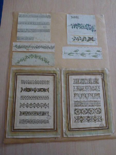Eléments décoratifs [ Frises], Manufacture de Sèvres, 4e quart 18e siècle, 1er quart 19e siècle