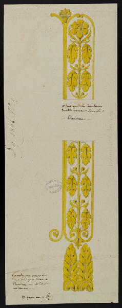 Eléments décoratifs [Ornement de vase], Alexandre Théodore Brongniart, 1805