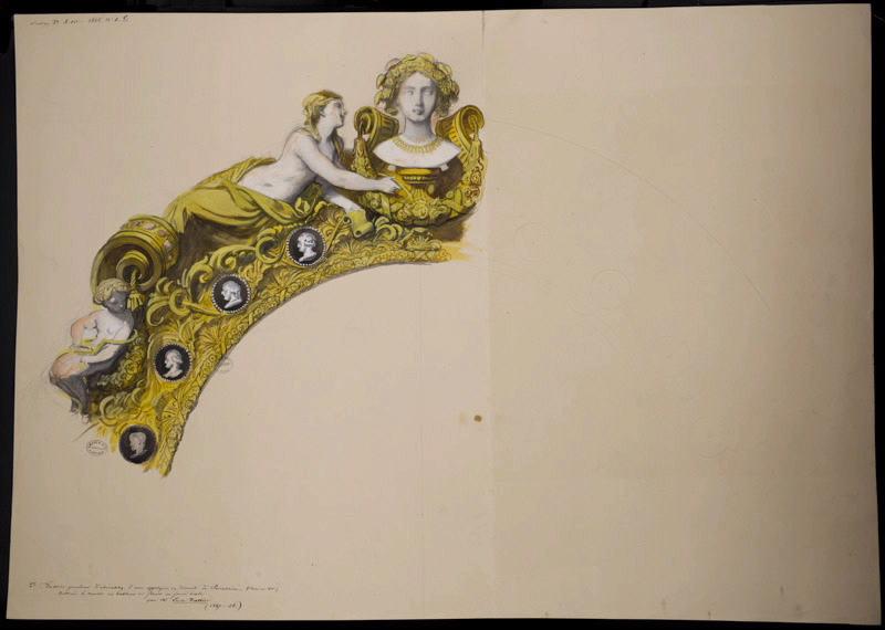 Applique, Charles Emile Wattier, 1847,1848