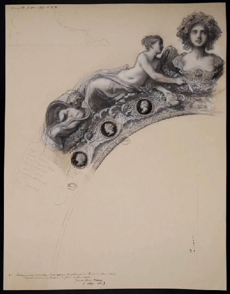 Applique, Charles Emile Wattier, 1847,1848