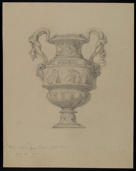 Vase à bandeau, Jean-Gabriel Peyre, 1846