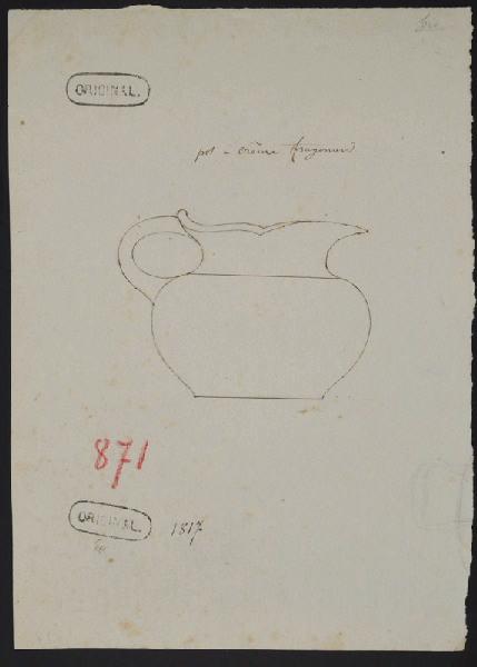 Pot à crème Fragonard, Alexandre Fragonard, 1817