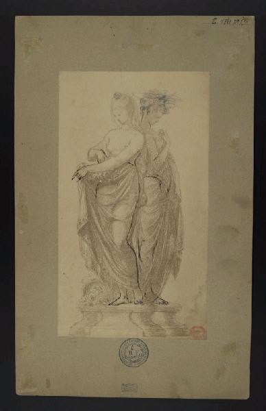 Vase [Le printemps et l'été], Albert Ernest Carrier-Belleuse, 1881
