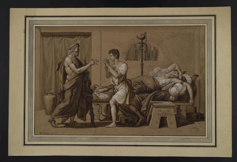 Elément décoratif, Pierre Nolasque Bergeret, 1807