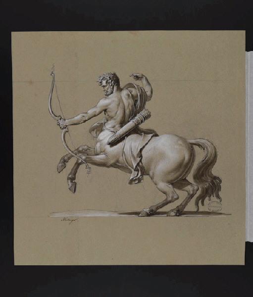 Elément décoratif [Centaure], Antoine Beranger, 1814