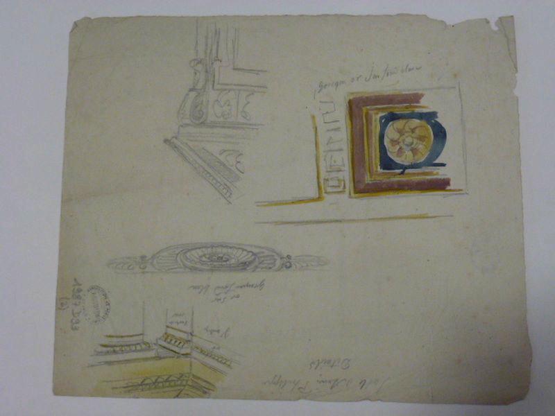 Eléments décoratifs, Jean-Charles Develly, 19e siècle