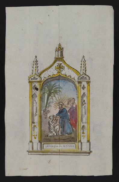 Retable, Jean-Charles Develly, 1ère moitié 19e siècle