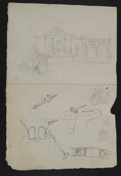 Eléments décoratifs, Jean-Charles Develly, 1ère moitié 19e siècle
