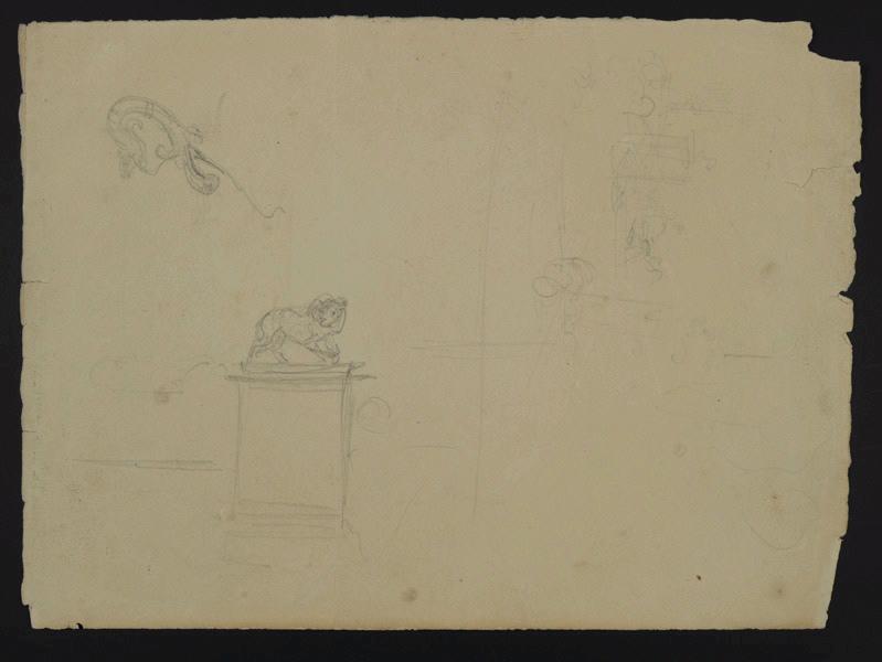 Eléments décoratifs, Jean-Charles Develly, 1ère moitié 19e siècle