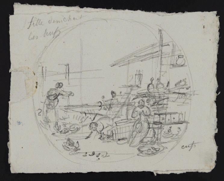 Eléments décoratifs, Jean-Charles Develly, 1ère moitié 19e siècle