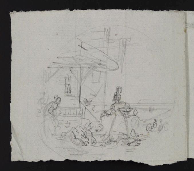 Eléments décoratifs, Jean-Charles Develly, 1ère moitié 19e siècle