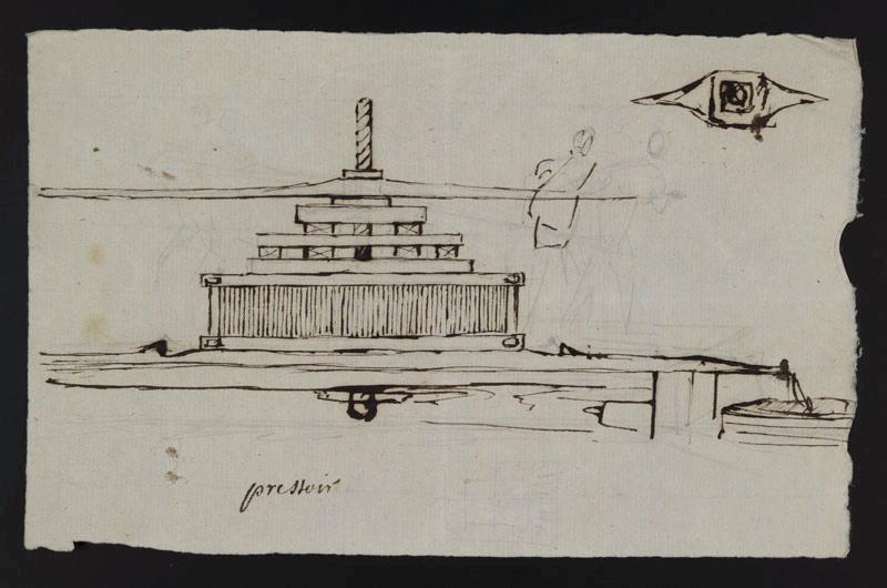 Elément décoratif, Jean-Charles Develly, 1ère moitié 19e siècle