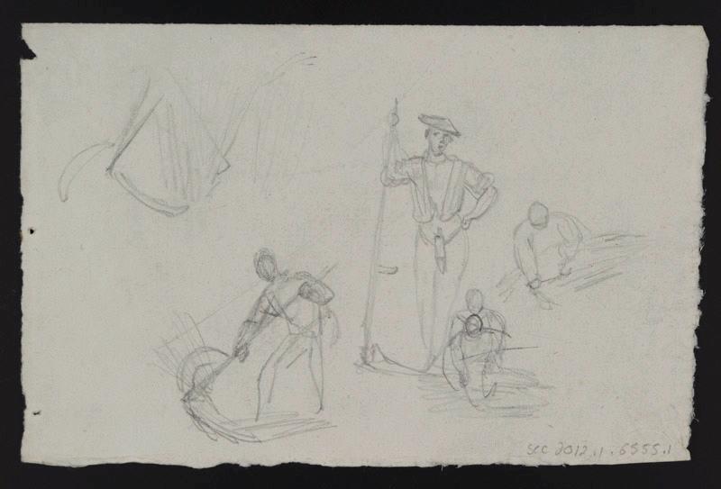 Eléments décoratifs, Jean-Charles Develly, 1ère moitié 19e siècle