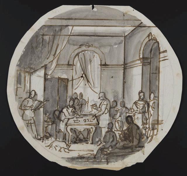 Elément décoratif, Jean-Charles Develly, 1ère moitié 19e siècle