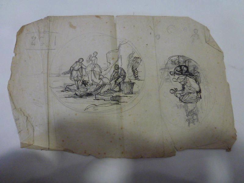 Eléments décoratifs, Jean-Charles Develly, 1ère moitié 19e siècle