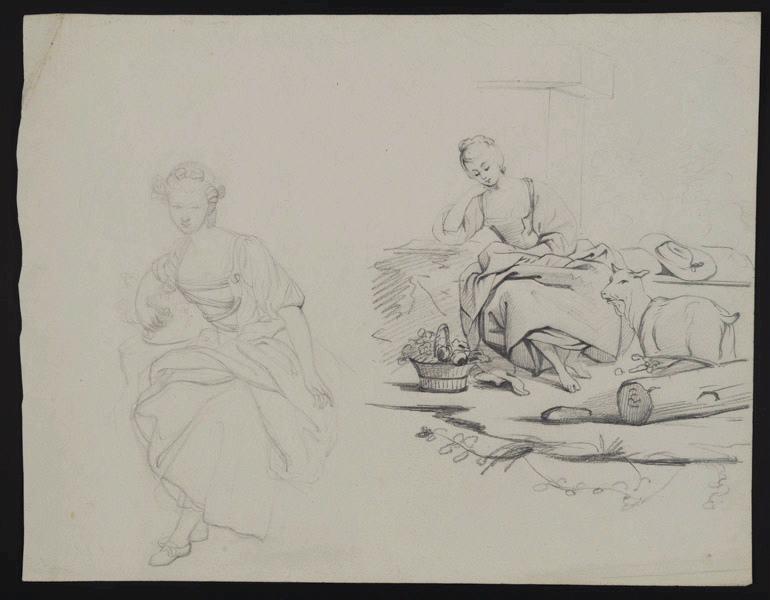 Eléments décoratifs, Jean-Charles Develly, 1ère moitié 19e siècle