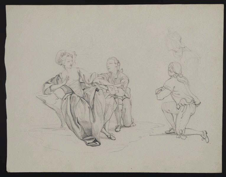 Eléments décoratifs, Jean-Charles Develly, 1ère moitié 19e siècle