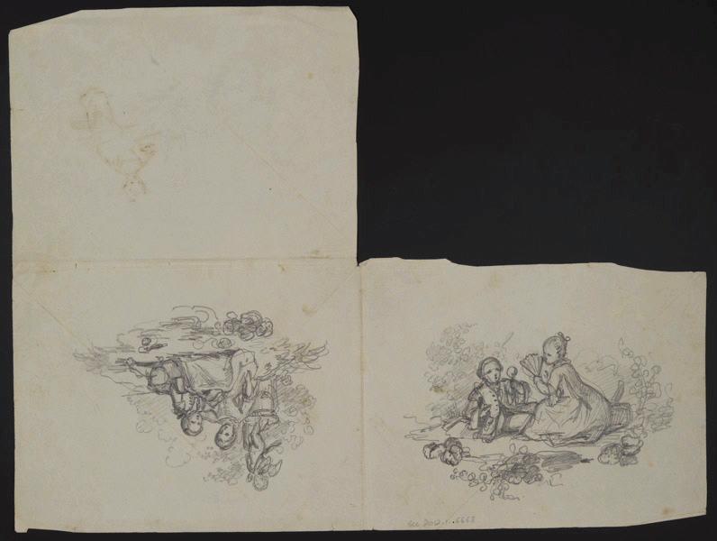 Eléments décoratifs, Jean-Charles Develly, 1ère moitié 19e siècle