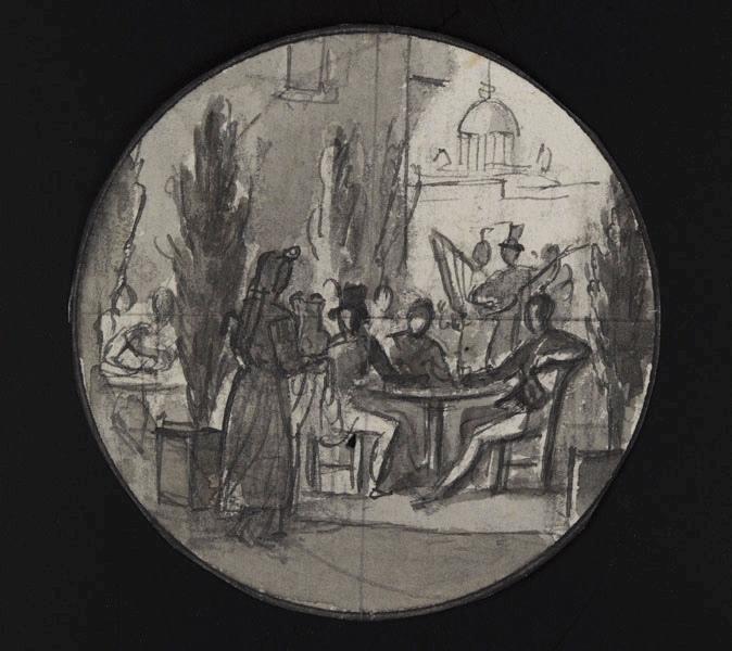 Elément décoratif, Jean-Charles Develly, 1ère moitié 19e siècle