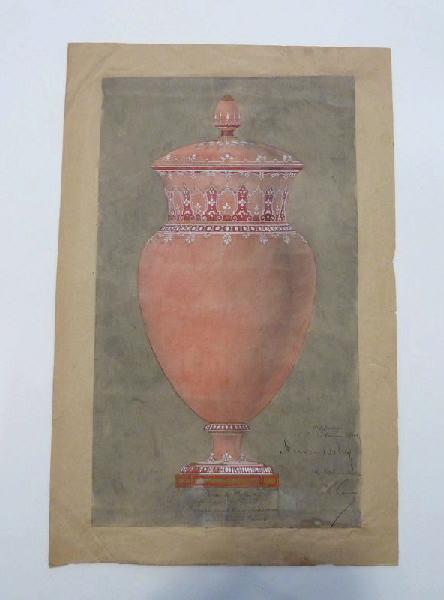 Vase de Nola, Horace Désiré Bieuville, 1886