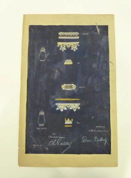 Eléments décoratifs [Vase coréen], Horace Désiré Bieuville, 1886