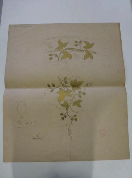 Eléments décoratifs [Vase Cordelier], Émile Renard, 2e moitié 19e siècle