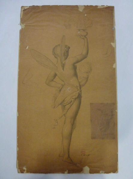 Elément décoratif [Vase], Eugène Froment, 1874,1877