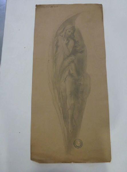 Elément décoratif [Vase de Nîmes], Alfred Thompson Gobert, 1875